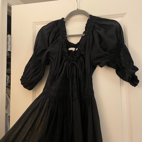 Doen Black Maxi Dress - Picture 7 of 9